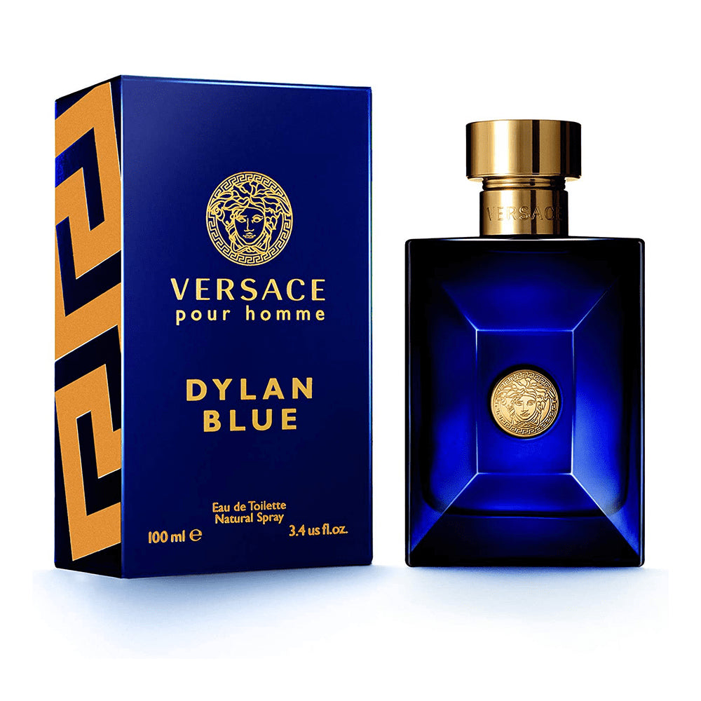 Versace Dylan Blue Eau De Tolette 100ml-мъжки Тестер – Луксозен парфюм | LuxyAroma