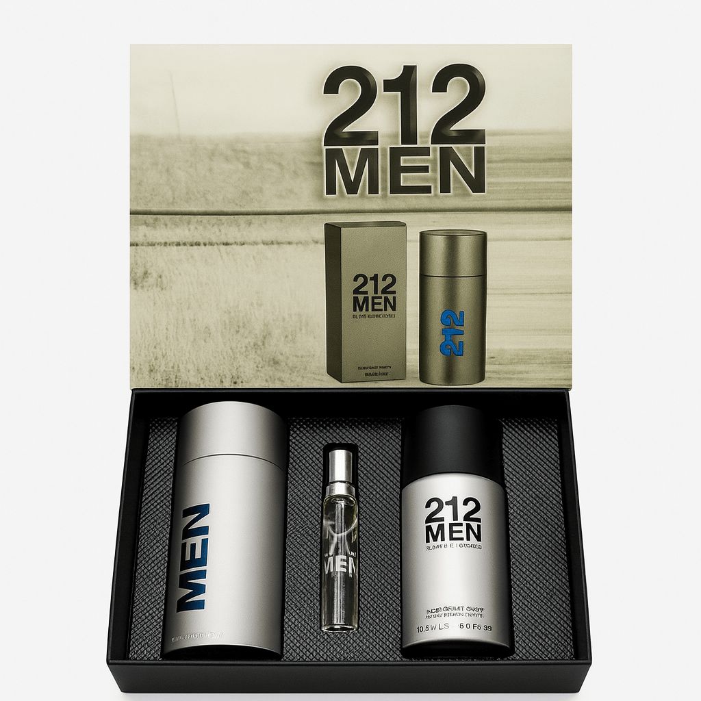 Подаръчен комплект  Carolina Herrera 212 MEN NYC- мъжки