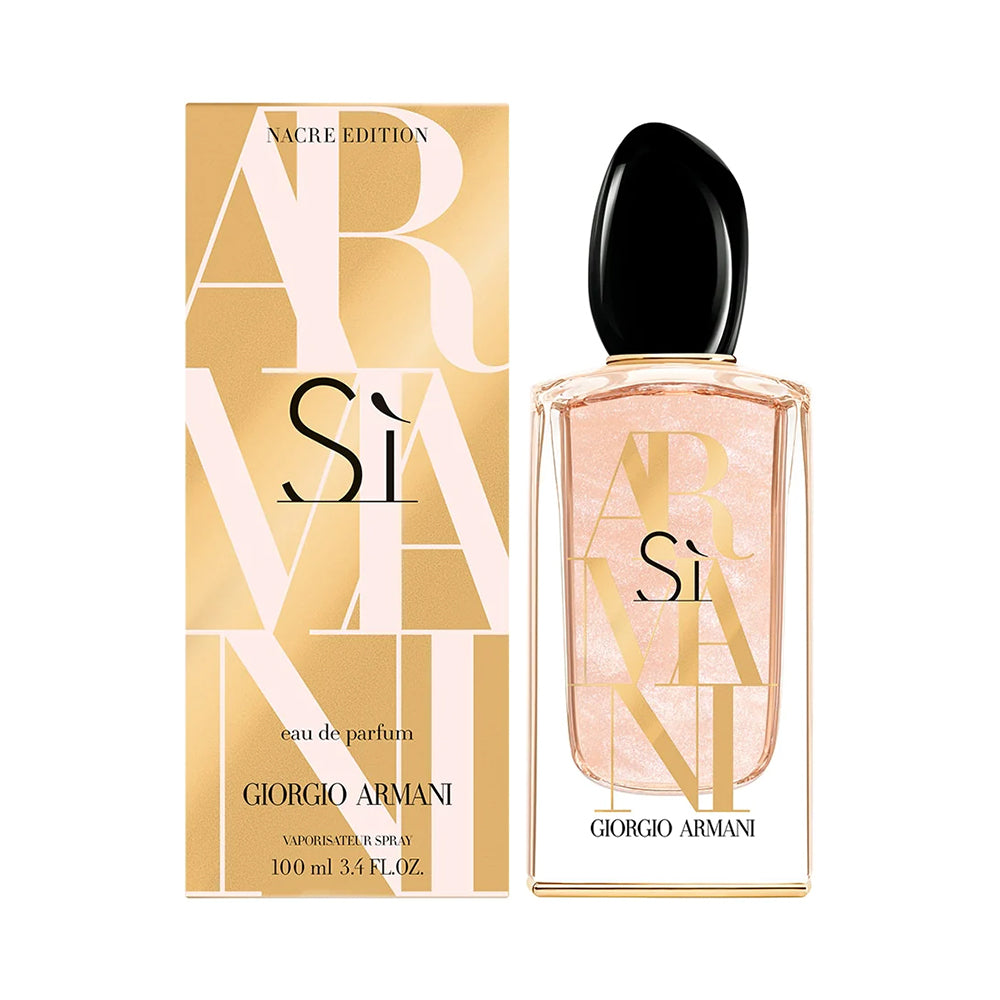 Armani Si Nacre Edition eau de parfum 100 ml- дамски  тестер – Луксозен парфюм | LuxyAroma
