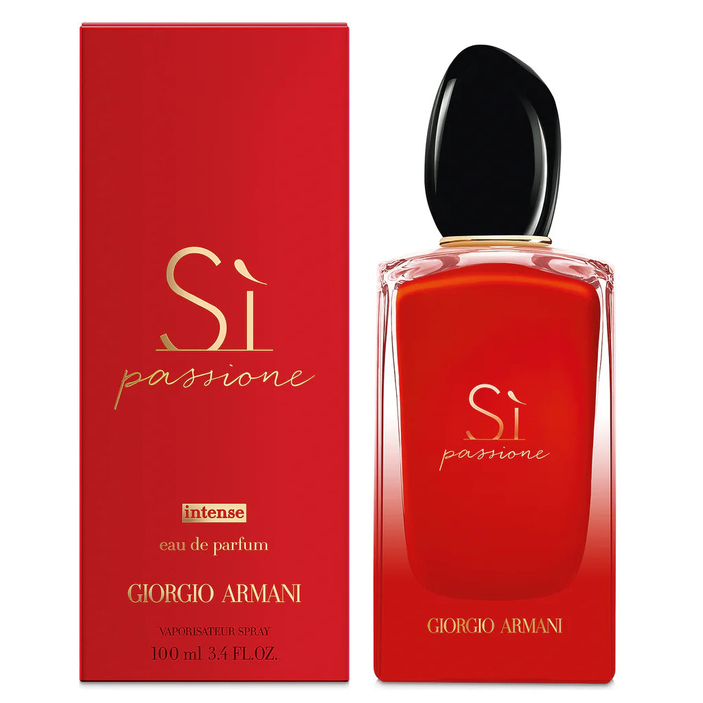 Giorgio Armani Sì Passione Intense Eau De Parfum 100ml-Мъжки Тестер – Луксозен парфюм | LuxyAroma