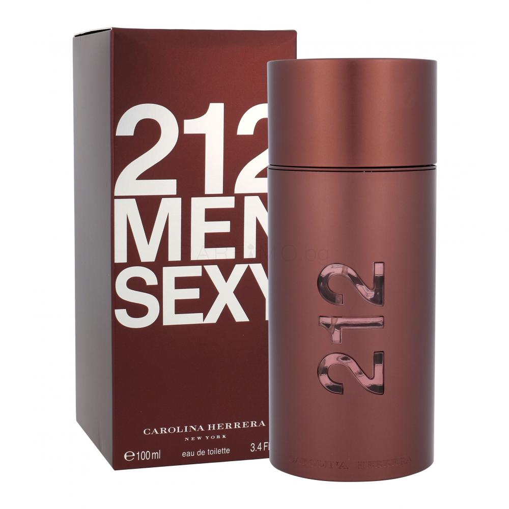 Carolina Herrera 212 Sexy Men Edt 100ml- мъжки тестер – Луксозен парфюм | LuxyAroma