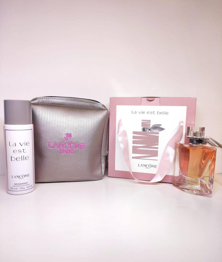 Lancôme la vie est belle Подаръчен комплект-Мъжки и Дамски – Луксозен парфюм | LuxyAroma
