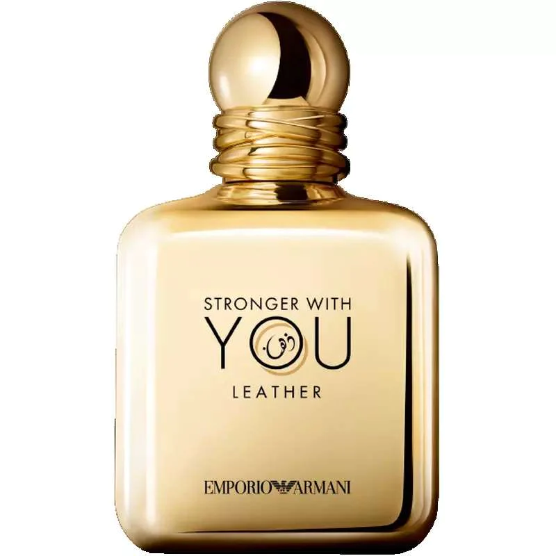Armani Stronger With You Leather 100ml- мъжки тестер – Луксозен парфюм | LuxyAroma