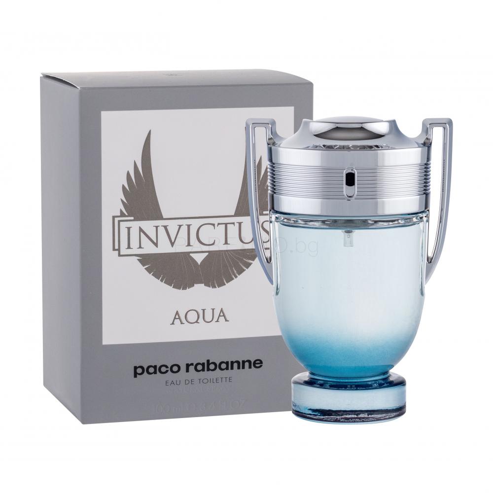 Paco Rabanne Invictus Aqua Edt 100ml-мъжки Тестер – Луксозен парфюм | LuxyAroma