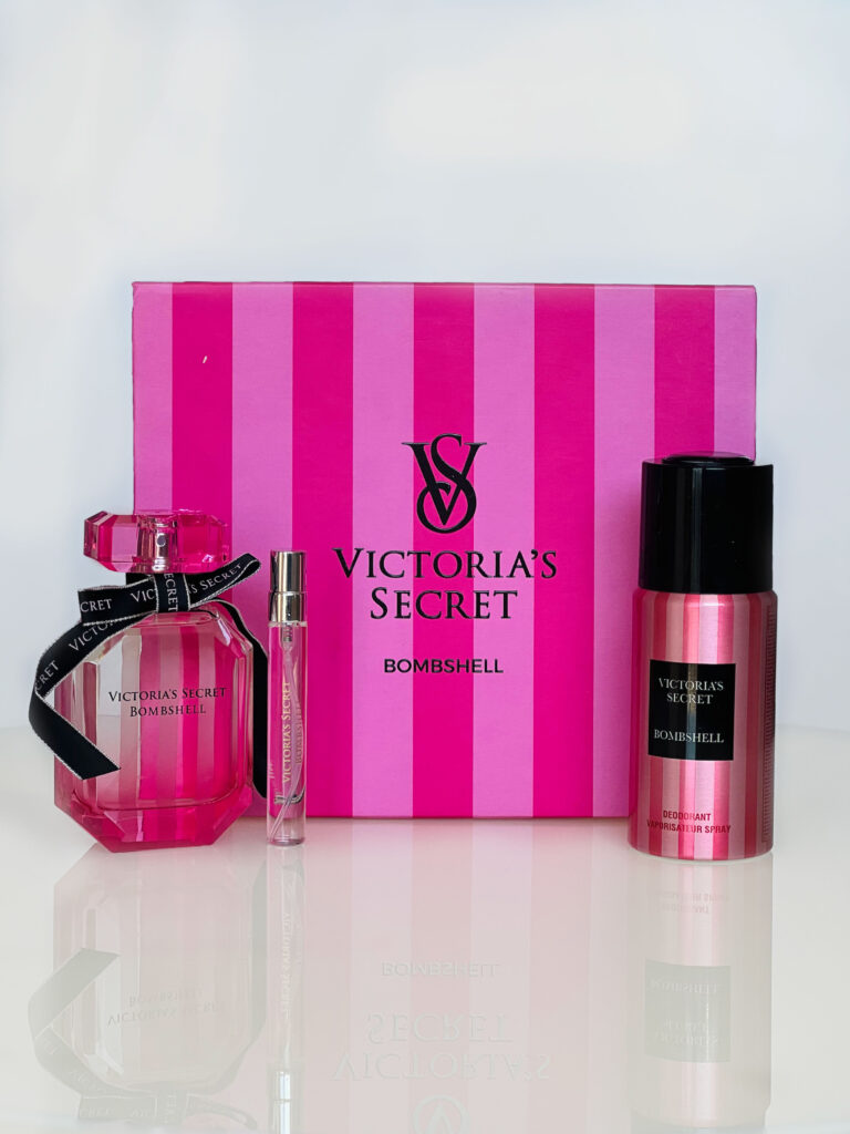 Подаръчен комплект Victoria’s Secret Bombshell- дамски – Луксозен парфюм | LuxyAroma